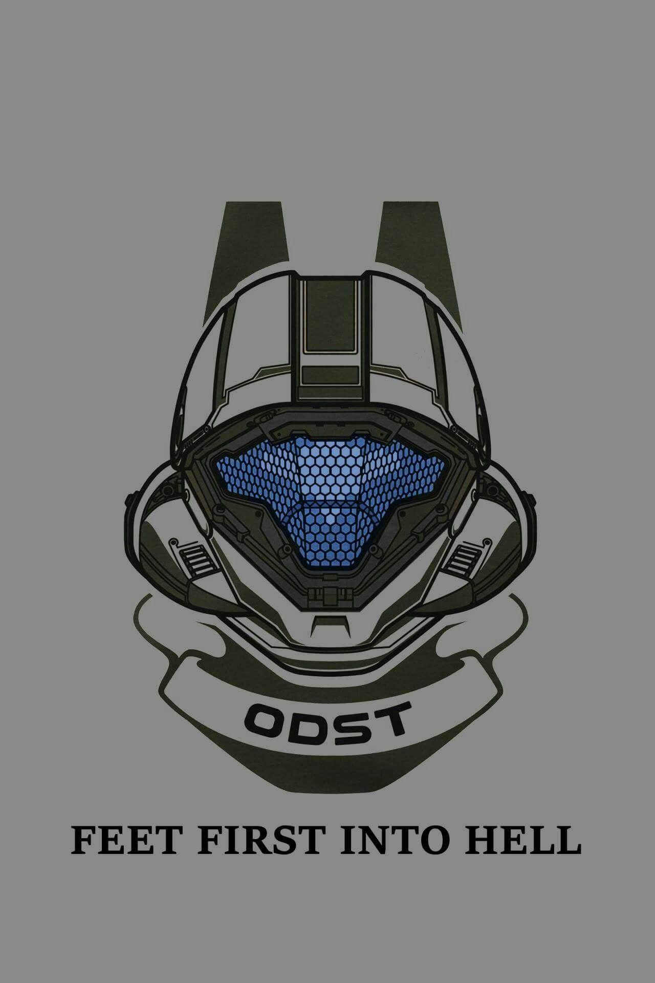 ODST Logo - I like this logo because it looks futuristic and simple. | Halo ...