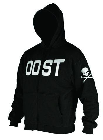 ODST Logo - DEC091259 - HALO ODST LOGO ZIP-UP HOODIE LG - Previews World