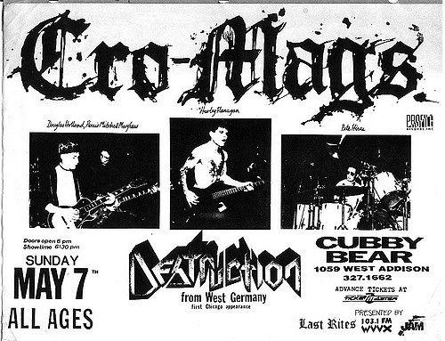 Cro-Mags Logo - Cro-Mags punk hardcore flyer | Boland West | Flickr