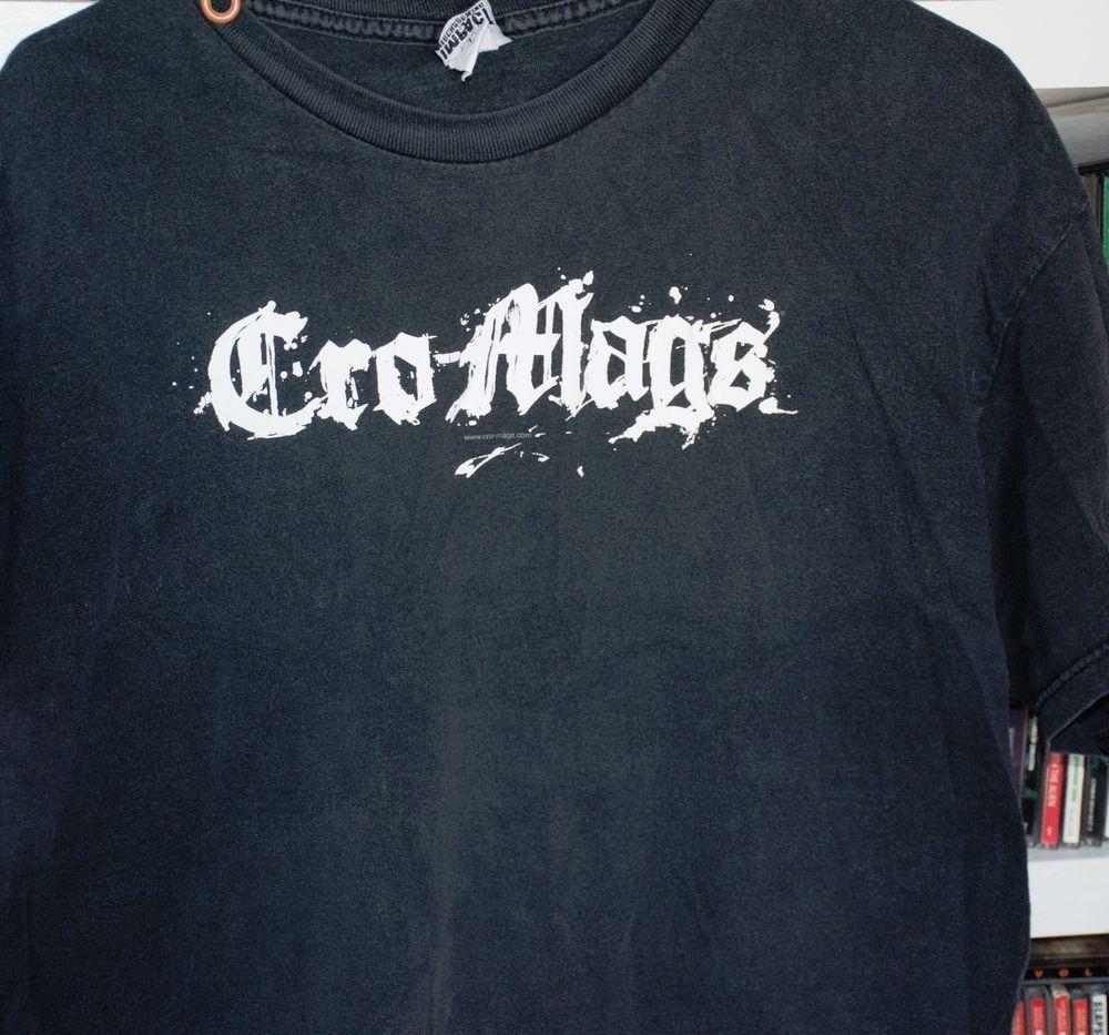 Cro-Mags Logo - CRO-MAGS LOGO T-SHIRT XL NYHC | MUSIC - MUSIC THAT CAN MAKE ANY DAY ...