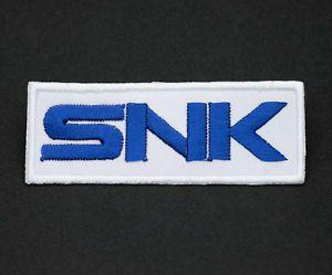 SNK Logo - Embroidered Patch SNK Logo NEO GEO Badge Iron On Sew On | eBay