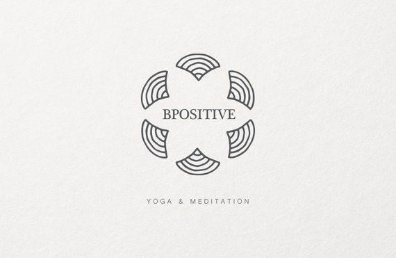 Spiritual Logo - Yoga Logo Meditation Logo Spiritual Logo Mindfulness Logo