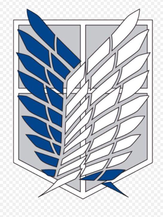 SNK Logo - Wings of freedom logo // survey corps /// Attack On Titan / Shingeki ...