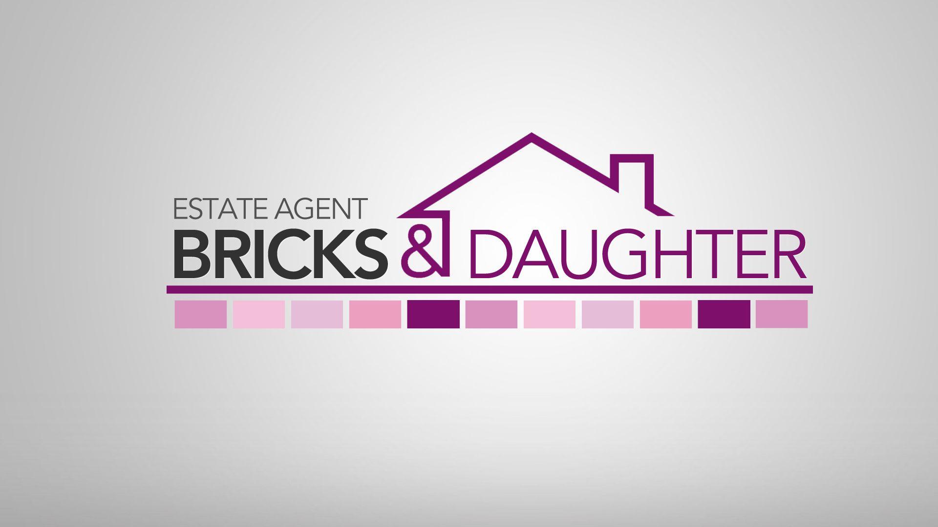 Daughter Logo - Bricks & Daughter Logo and Social Media Designs
