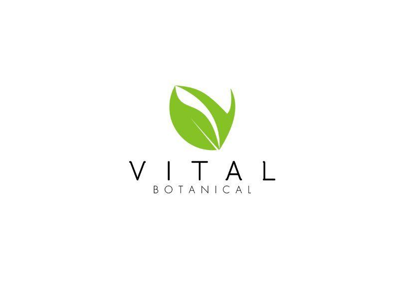 Botanical Logo - Vital Botanical logo design