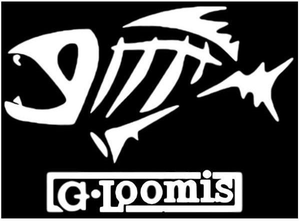 G.Loomis Logo - Reflective Car Stickers, G LOOMIS, SILVER | Souq - UAE
