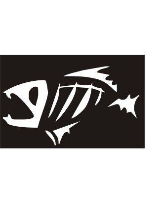 G.Loomis Logo - RT937 G.Loomis Fish Bones Fear No - Car, Truck, Notebook, Vinyl ...