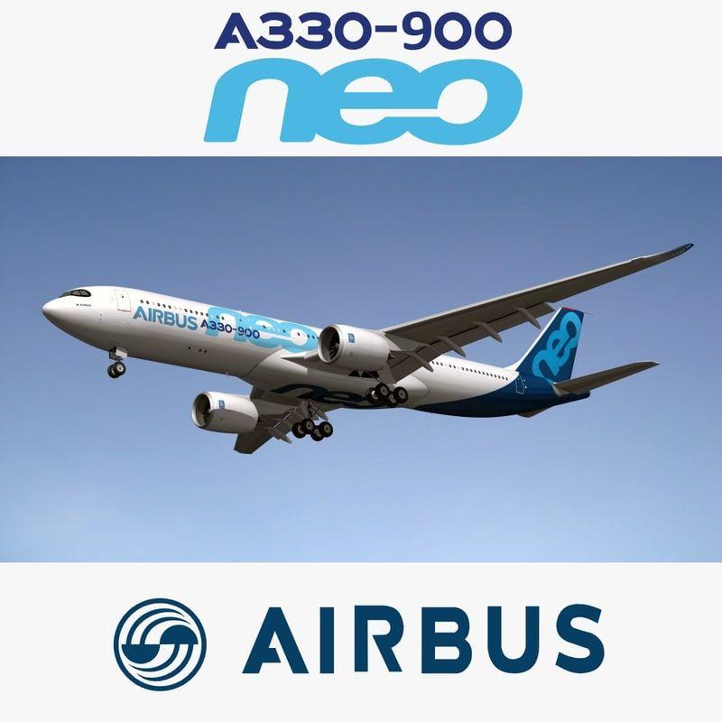A330neo Logo - 3D airbus a330 neo | 1142298 | TurboSquid