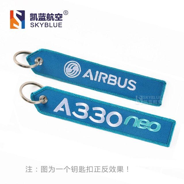 A330neo Logo - Airbus A330 neo Blue Travel Luggage Tag Gift for Flight Crew