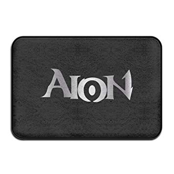 Aion Logo - AION Logo Platinum Style Doormats: Amazon.co.uk: Garden & Outdoors