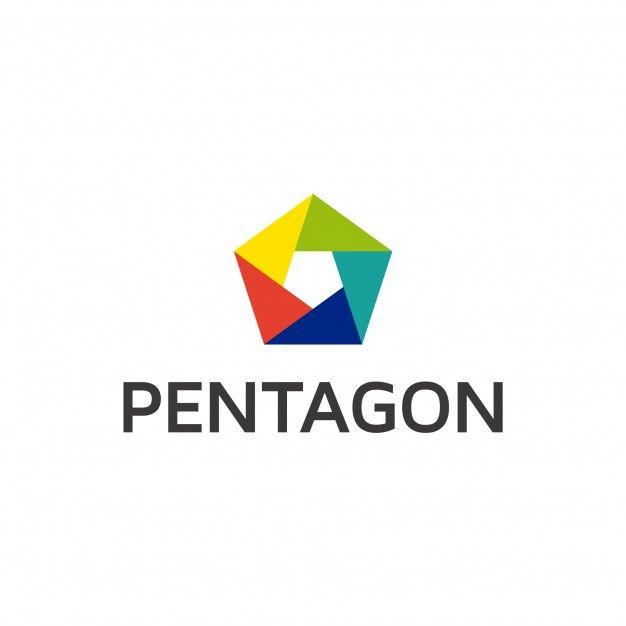 Pentegon Logo - Pentagon abstract logo Vector | Premium Download