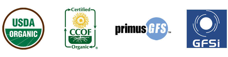 PrimusGFS Logo - Certifications - Rocket Farms