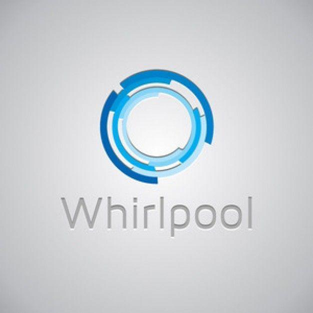 Whirpool Logo - Whirlpool Logo. Lines with sharp corners are used in the graphic to