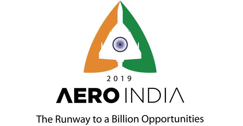 Aero Logo - Tejas flies into Aero India logo's heart