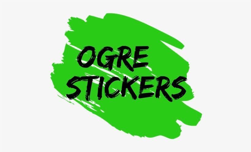 Ogre Logo - Ogre Stickers Website Logo - Best Become Truckers Throw Blanket PNG ...