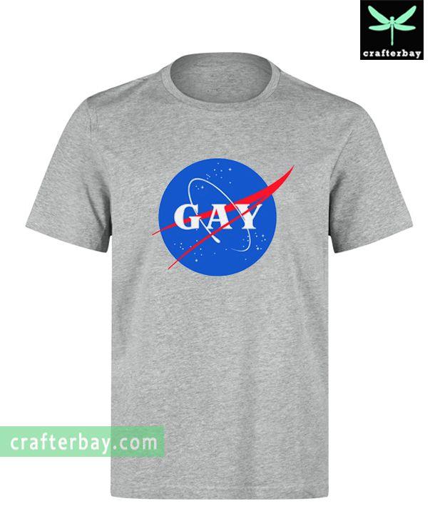 Gay Logo - Nasa Gay Logo T-shirt