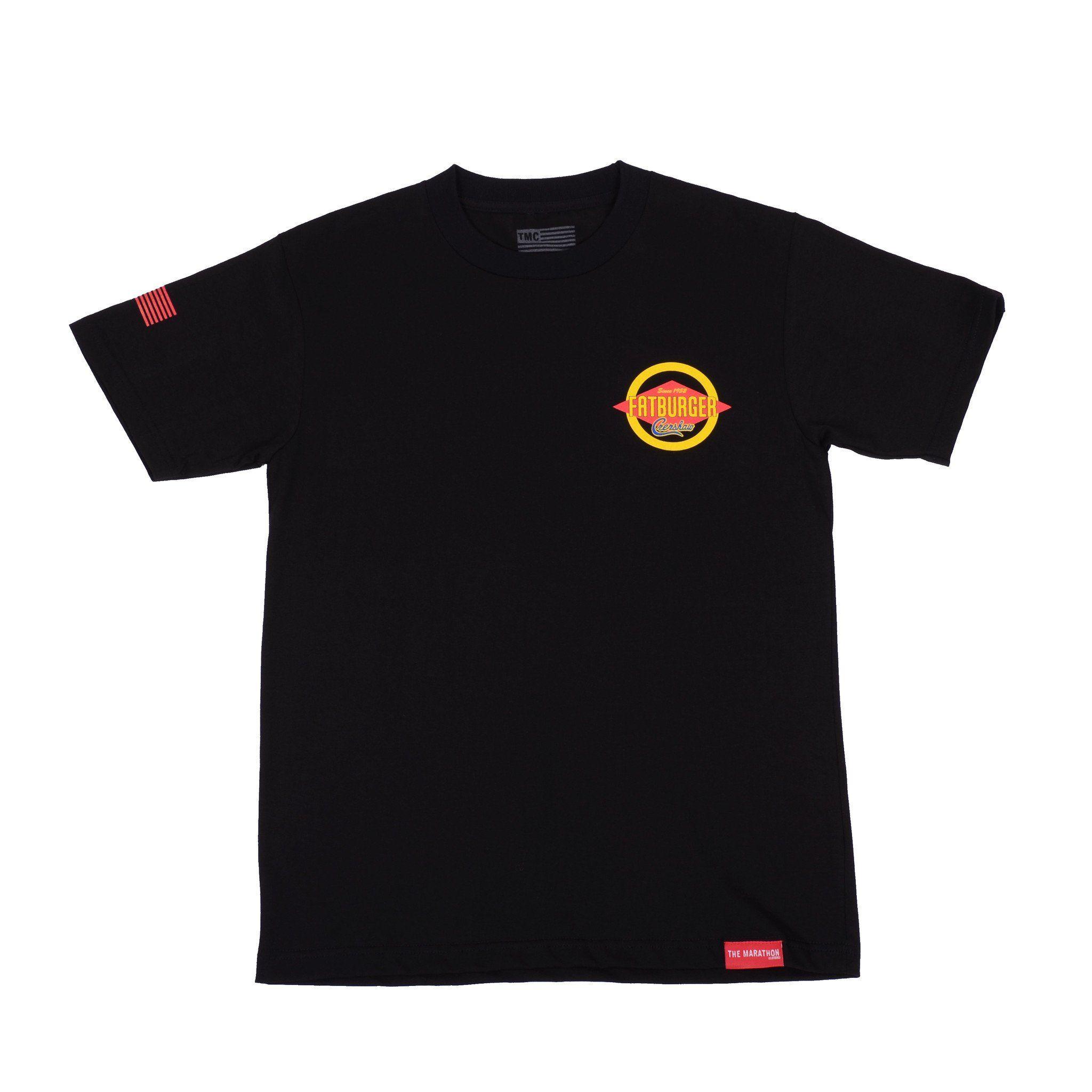 Fatburger Logo - TMC x Fatburger T Shirt [Black] – The Marathon Clothing