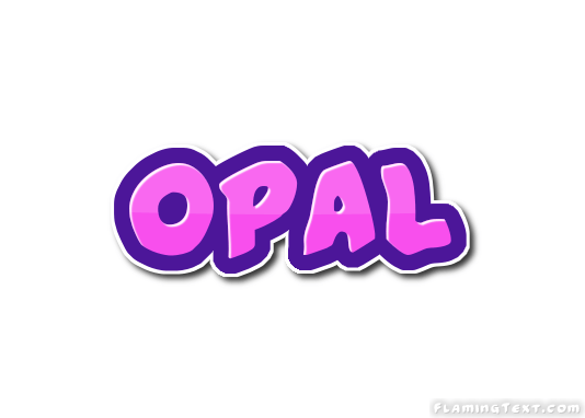 Opal Logo - Opal Logo. Free Name Design Tool from Flaming Text
