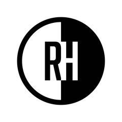 RH Logo - Rh photos, royalty-free images, graphics, vectors & videos | Adobe Stock