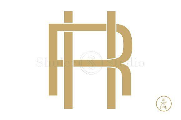 RH Logo - HR Monogram RH Monogram Illustrations Creative Market