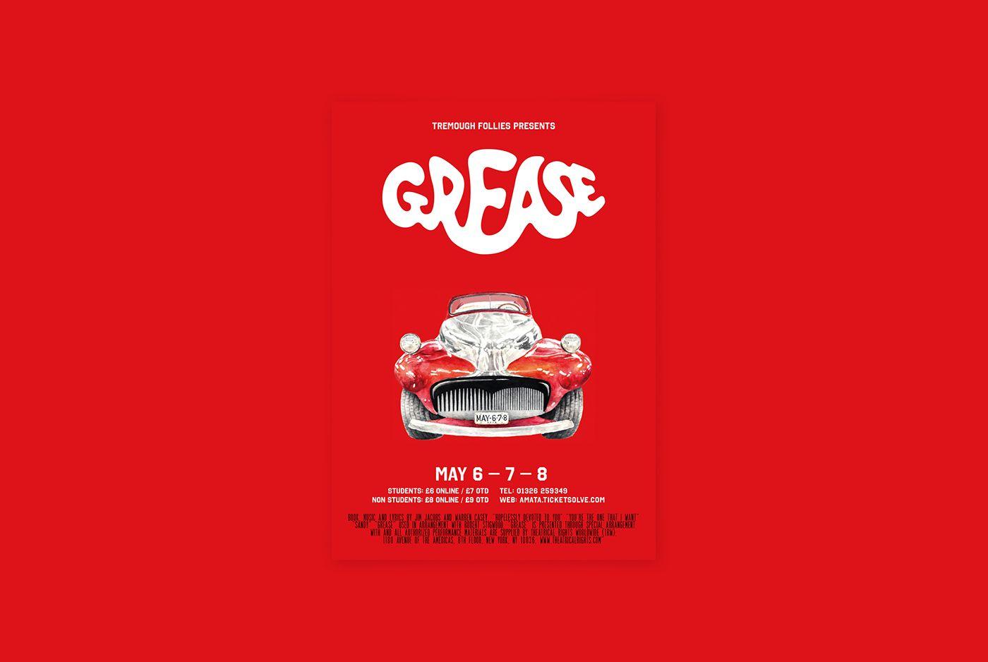 Grease Logo - Grease Musical on Behance