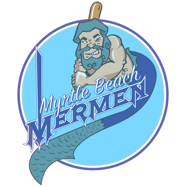 Mermen Logo - Myrtle Beach Mermen Team Store