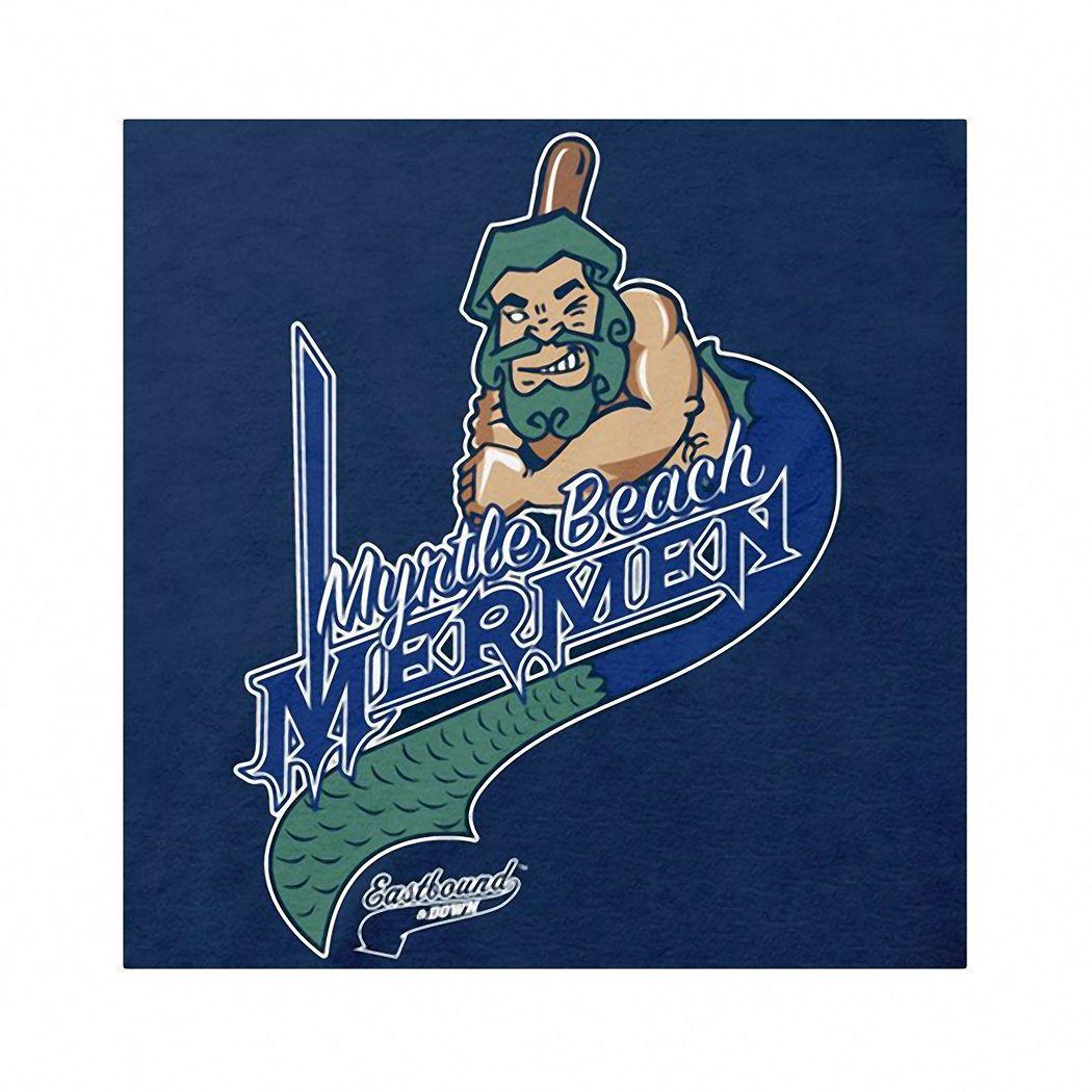 Mermen Logo - Eastbound & Down Shirts - Eastbound & Down Myrtle Beach Mermen Logo ...
