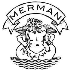Mermen Logo - Best Mermen image. Aquarius, Mermaid tattoos, Merman