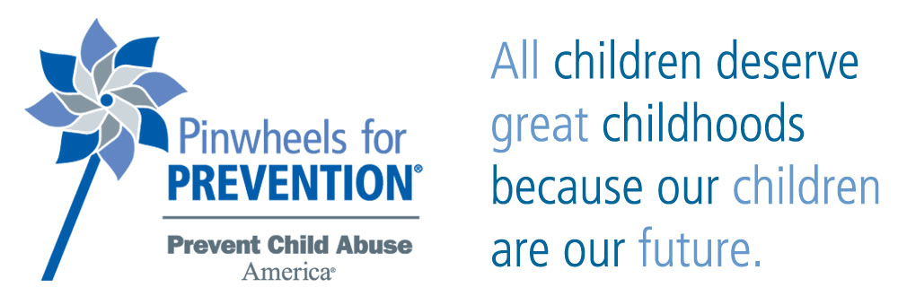 Prevention Logo - Pinwheels for Prevention. Prevent Child Abuse America