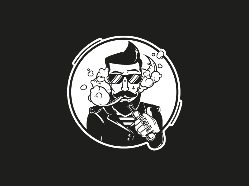 Vaper Logo - Vaper by borabula | Dribbble | Dribbble