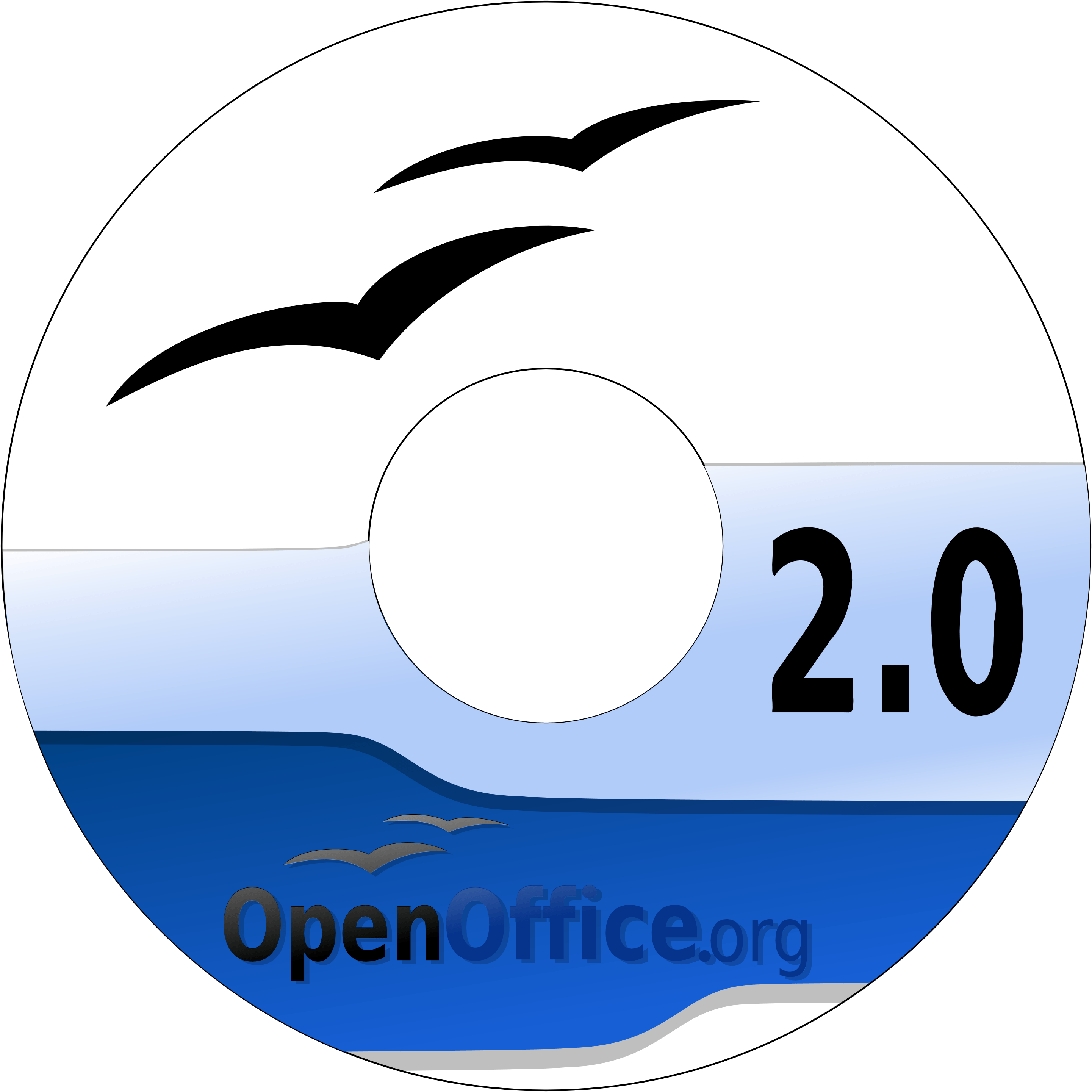 OpenOffice Logo - OpenOffice.org CD Art - previous versions