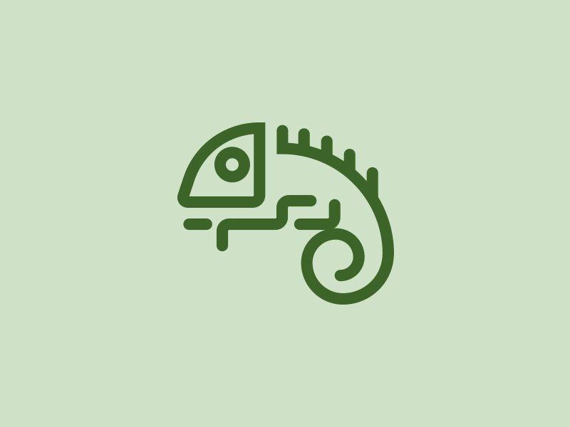Chameleon Logo - Chameleon Logo by Gareth Hardy on Dribbble