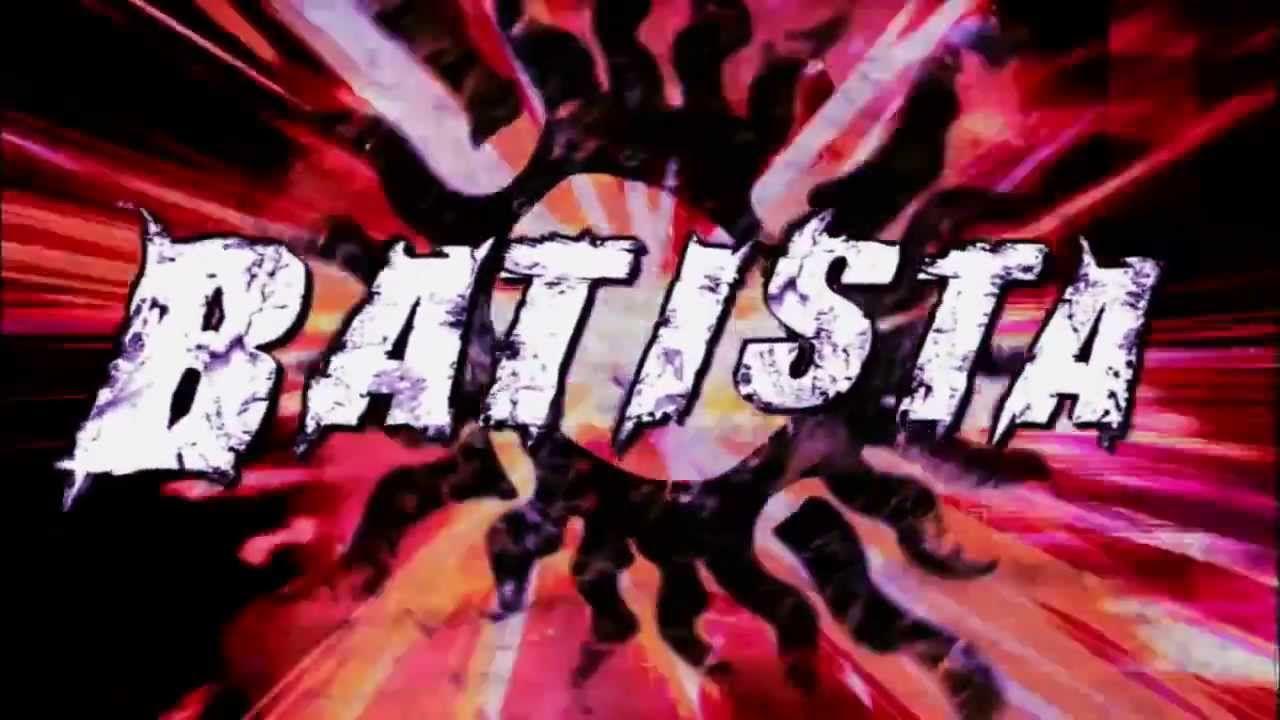 Batista Logo - WWE 2014: Batista Themesong + Titantron - I Walk Alone HD - YouTube