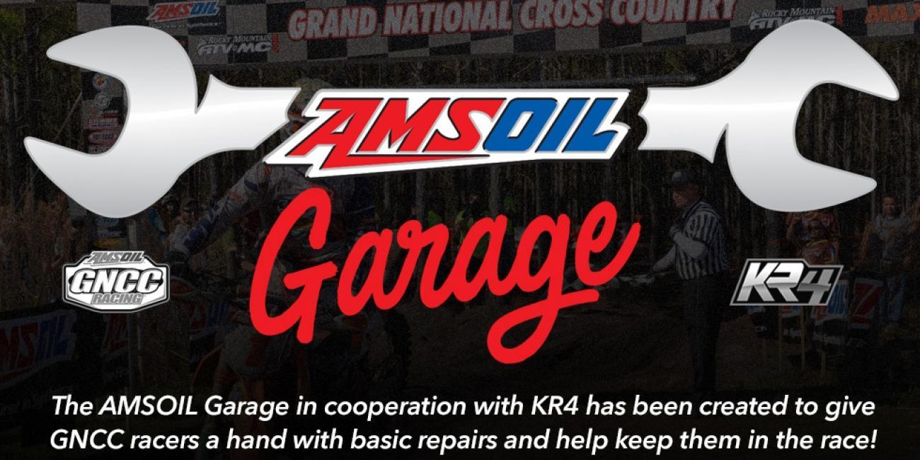 GNCC Logo - AMSOIL And KR4 Bring Brand New AMSOIL Garage To GNCC Series