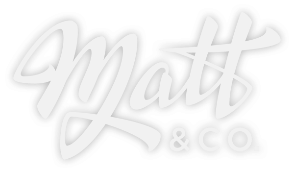 Matt Logo - Freelance Web & Graphic Designer. Matt & Co