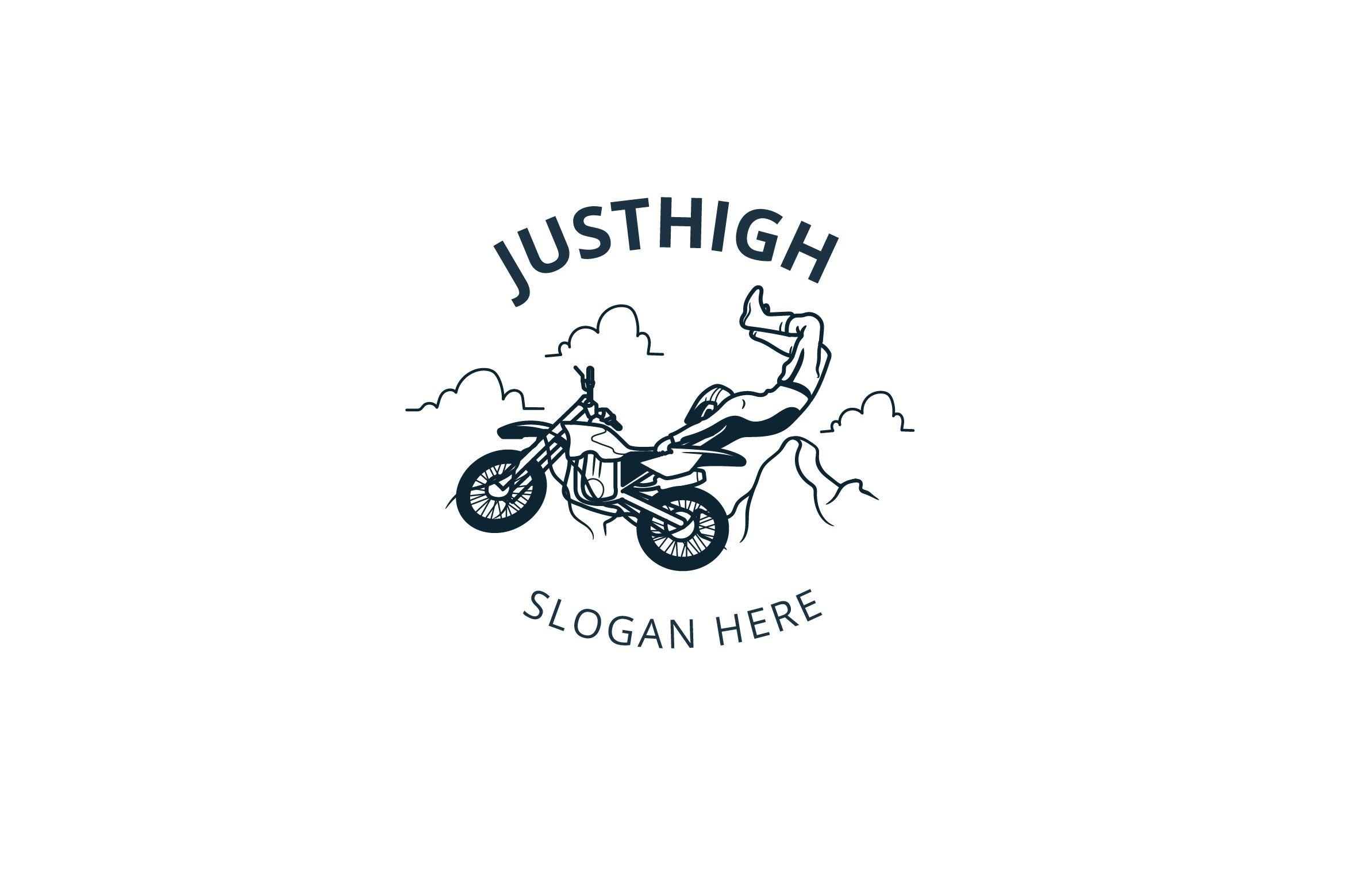 Motocross Logo - JUST HIGH MOTOCROSS LOGO