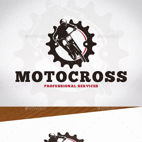 Motocross Logo - Motocross Logo Graphics, Designs & Templates from GraphicRiver