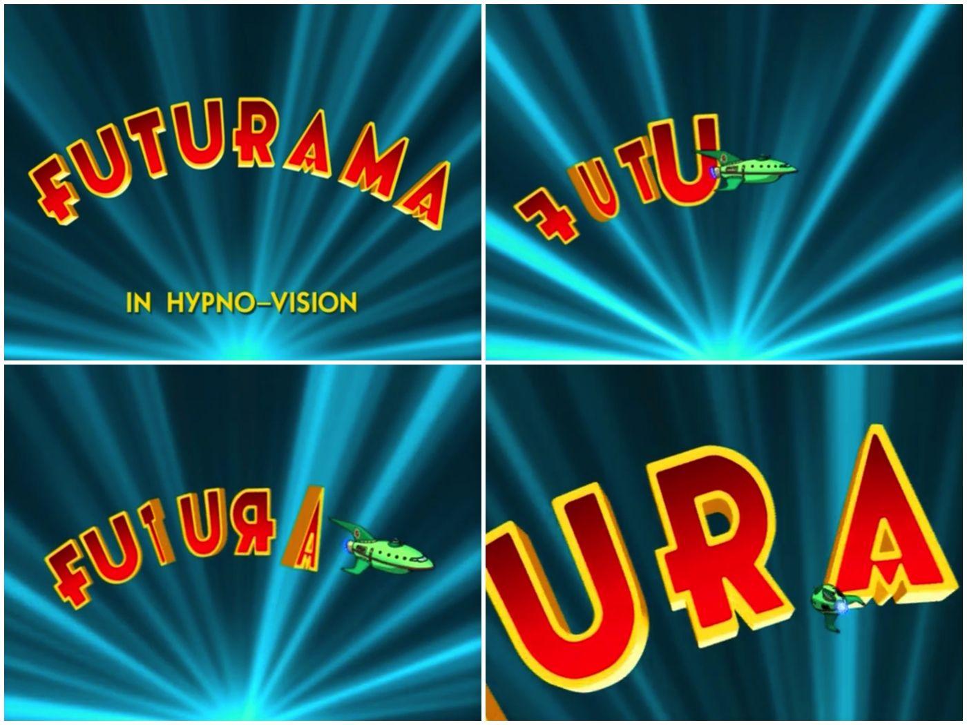 Futurama Logo - Futurama Opening Title Sequence - Fonts In Use
