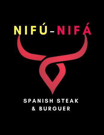 Nifa Logo - LOGO Of Nifu Nifa Spanish Steak & Burguer, Sao Miguel Do