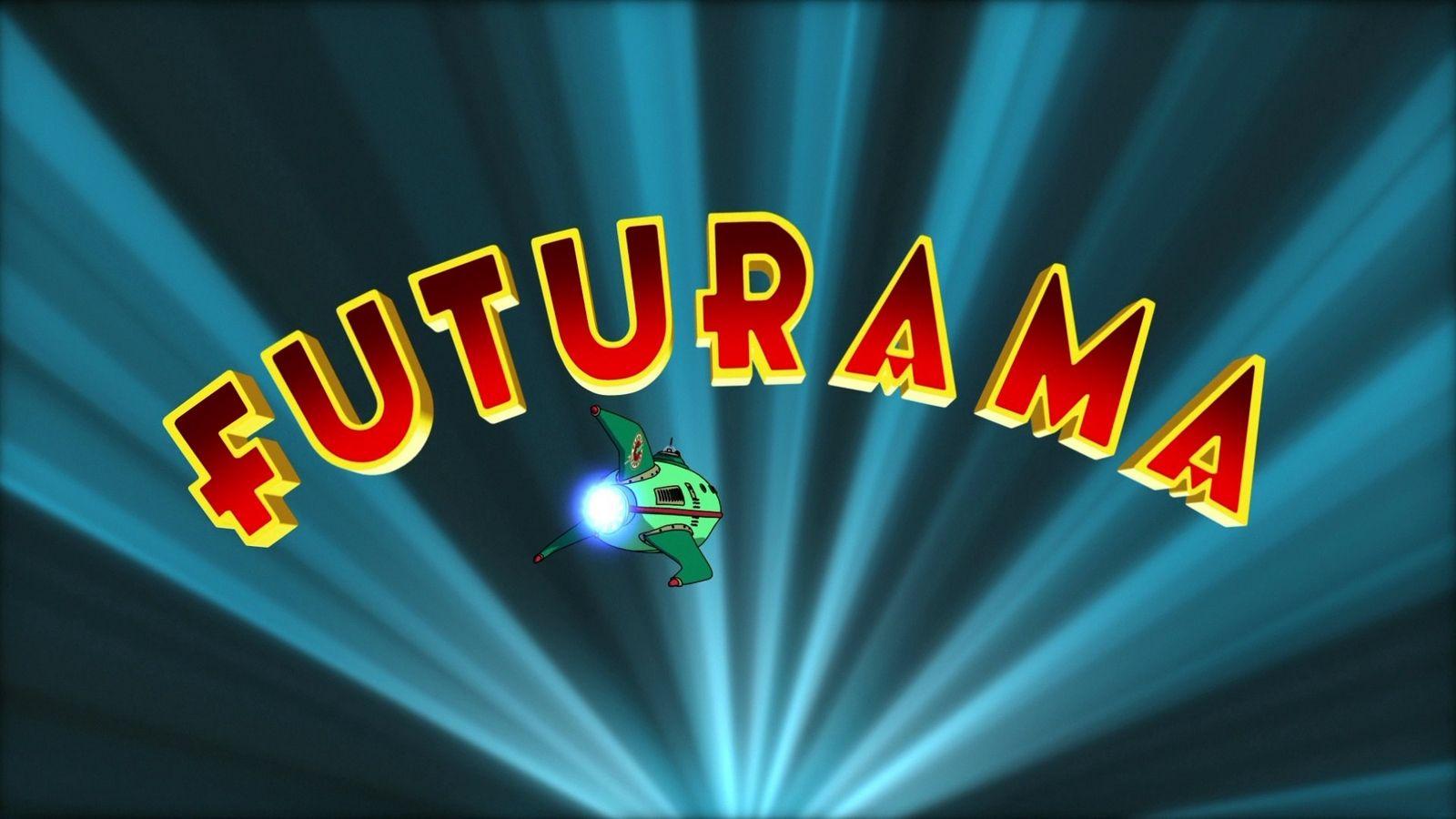 Futurama Logo - Download wallpaper 1600x900 futurama, mission, logo, cartoon ...