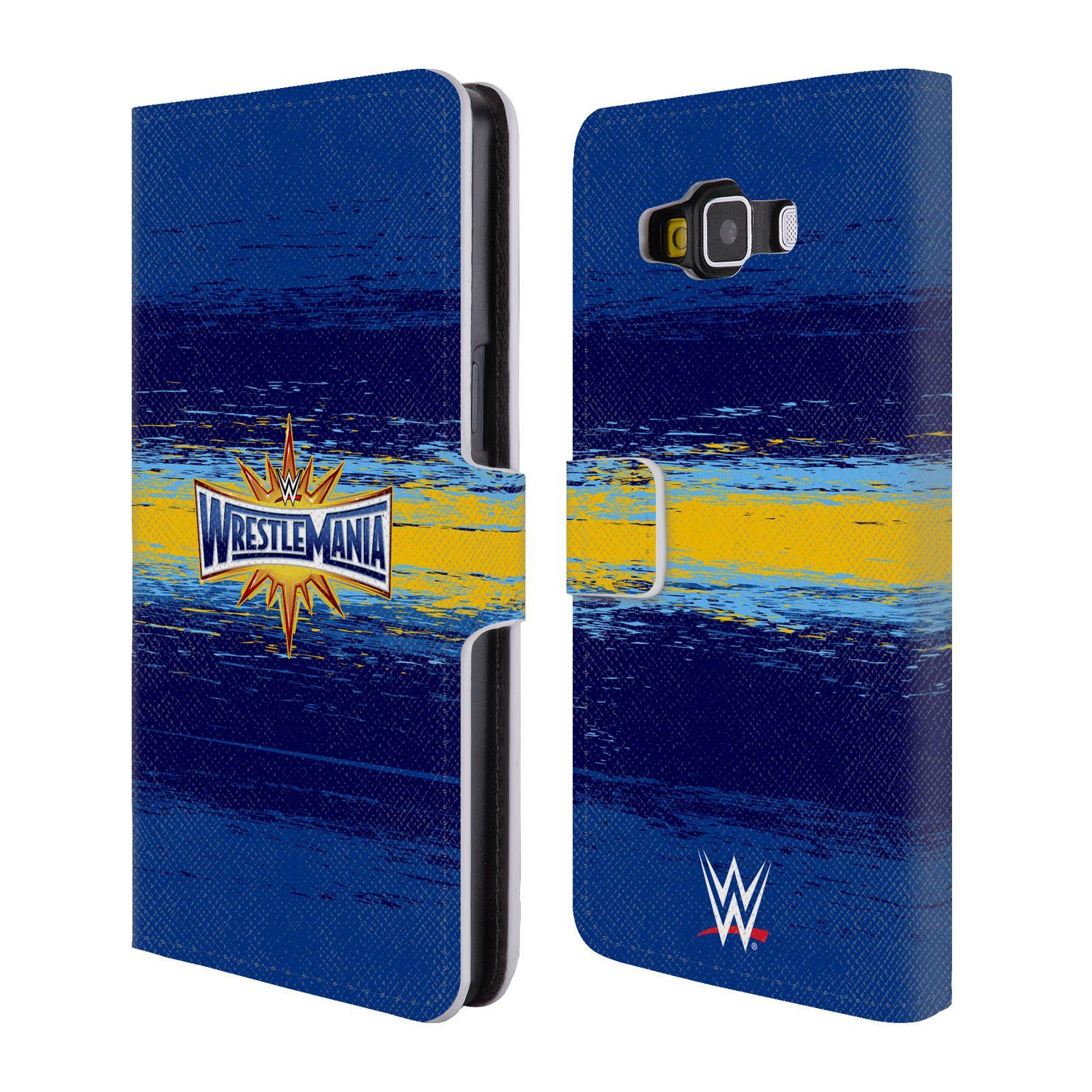 Llog Logo - Official WWE Wrestlemania 33 Leather Book Wallet Case Cover for ...