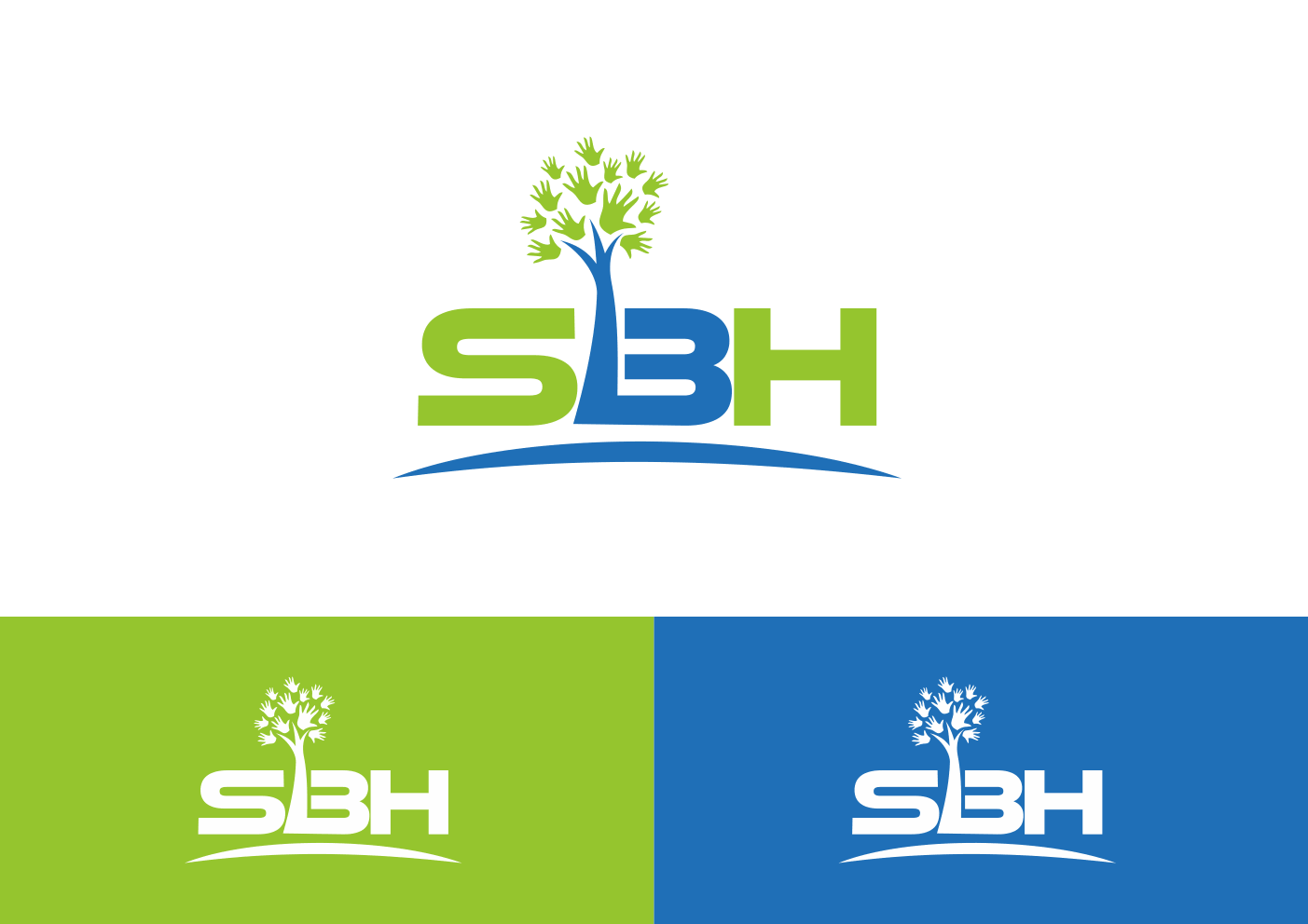 SBH Logo - Serious, Elegant, Community Service Logo Design for SBH line
