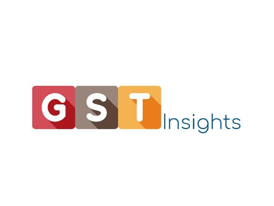 GST Logo - Entry By Kkashyap4068 For Design A Logo For GST Insights.com