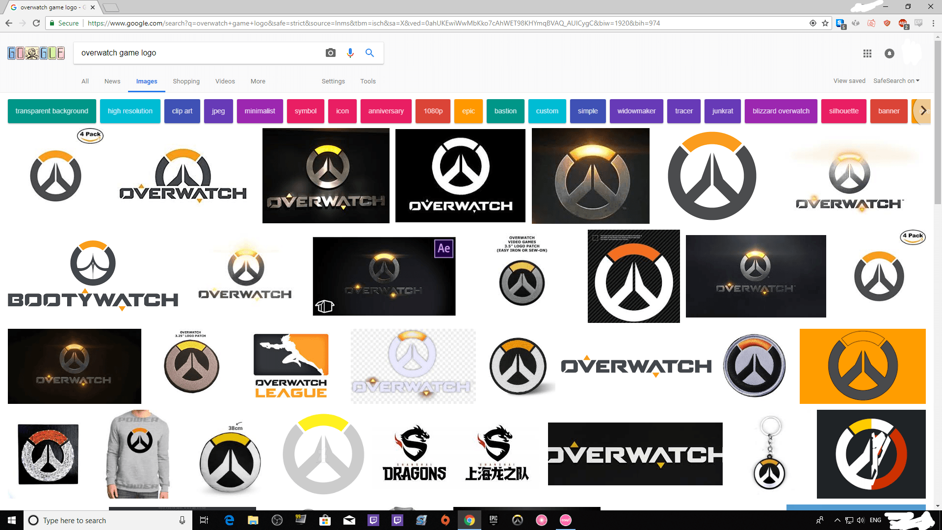 Lmao Logo - Blizzard got the Overwatch logo from google lmao : OverwatchCirclejerk
