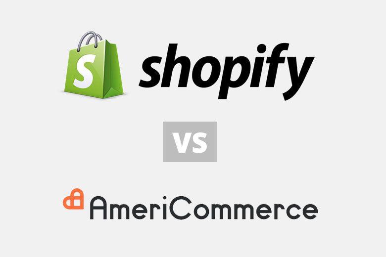 Americommerce Logo - Shopify vs AmeriCommerce Solid Giant