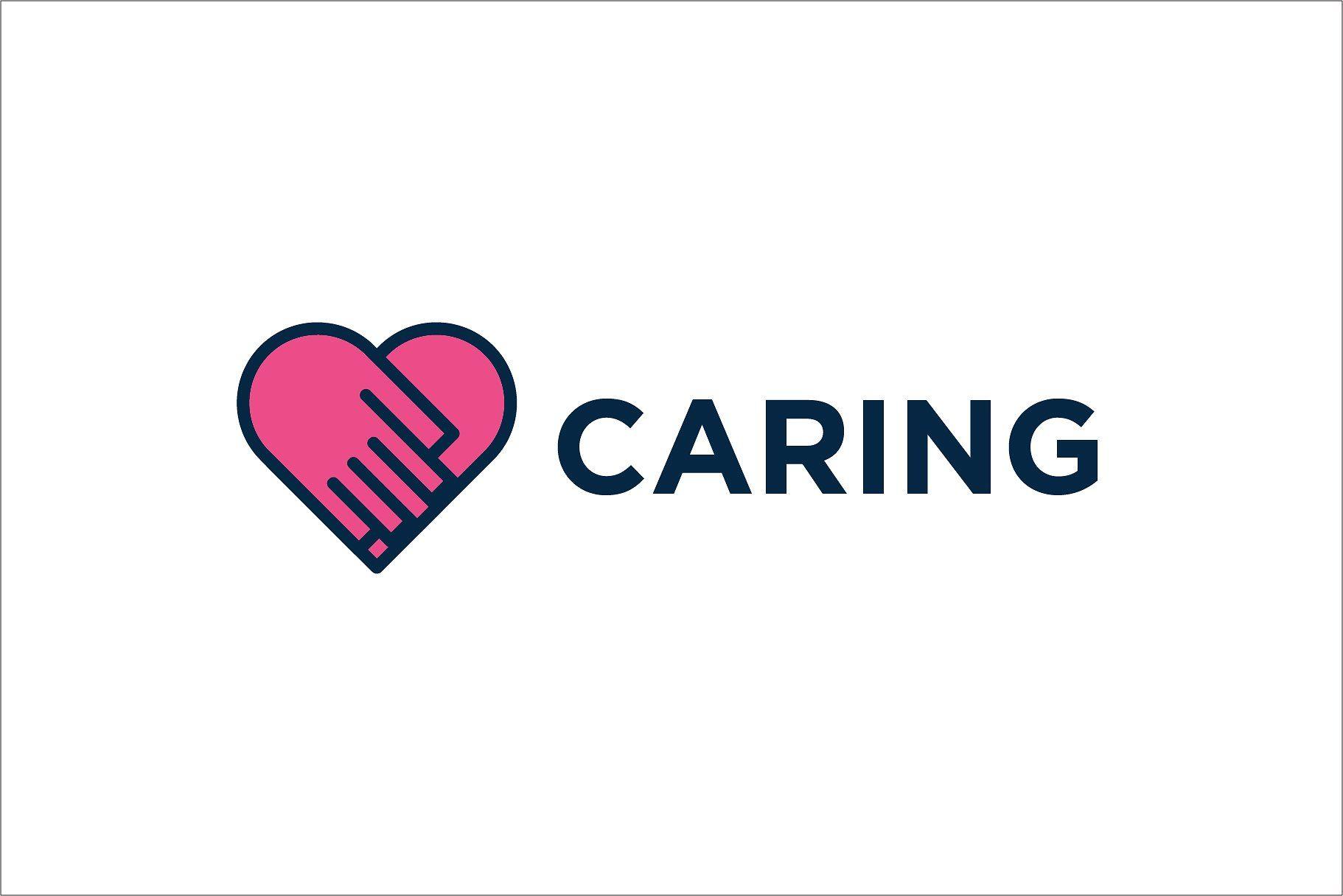 Caring Logo - Caring Logo ~ Logo Templates ~ Creative Market