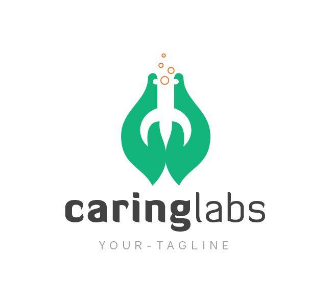 Caring Logo - Caring Lab Logo & Business Card Template - The Design Love