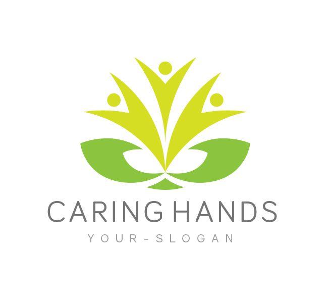 Caring Logo - Caring Hands Logo & Business Card Template - The Design Love