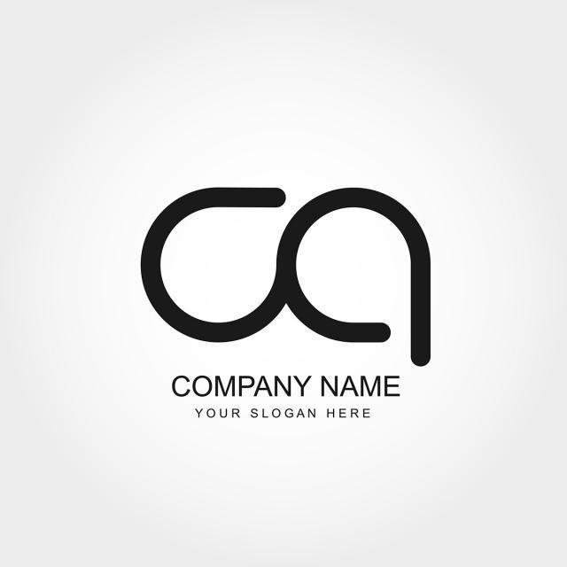 CQ Logo - Initial Letter CQ Logo Template Vector Design Template for Free ...
