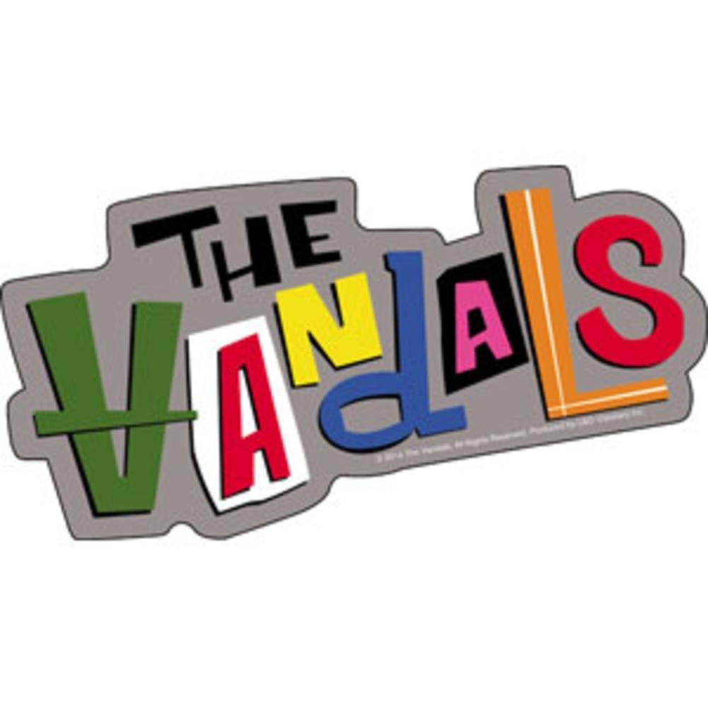Vandals Logo - The Vandals Logo Sticker – RockMerch